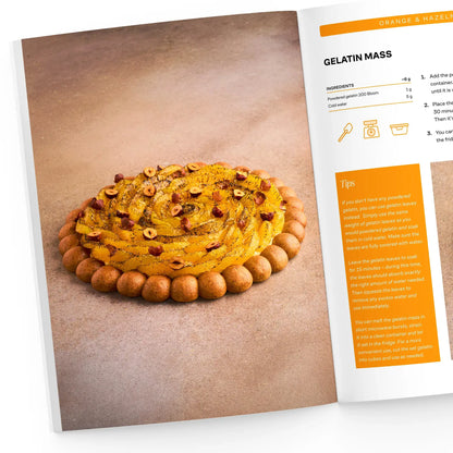 Orange and hazelnut tart 