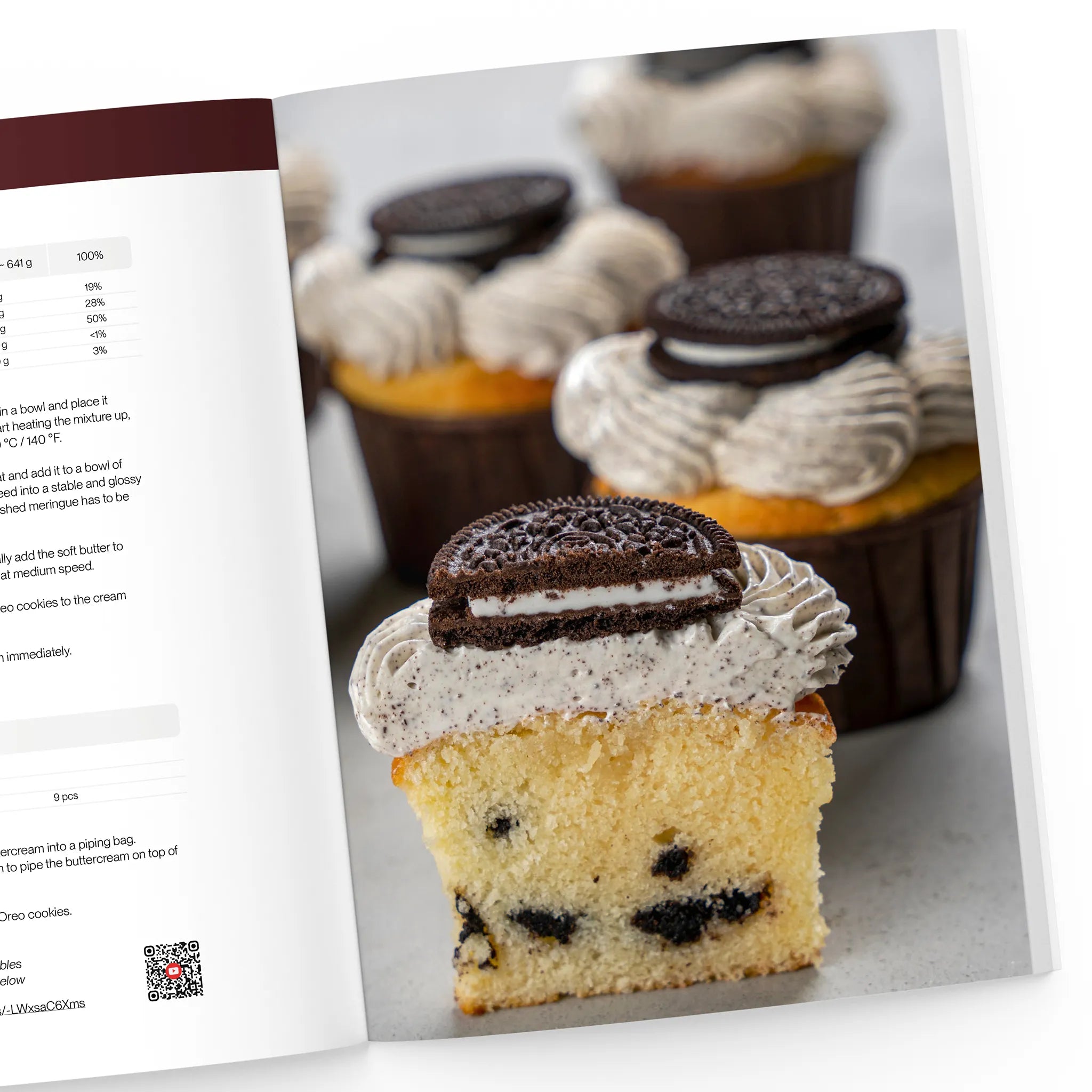 Oreo cupcakes recipe