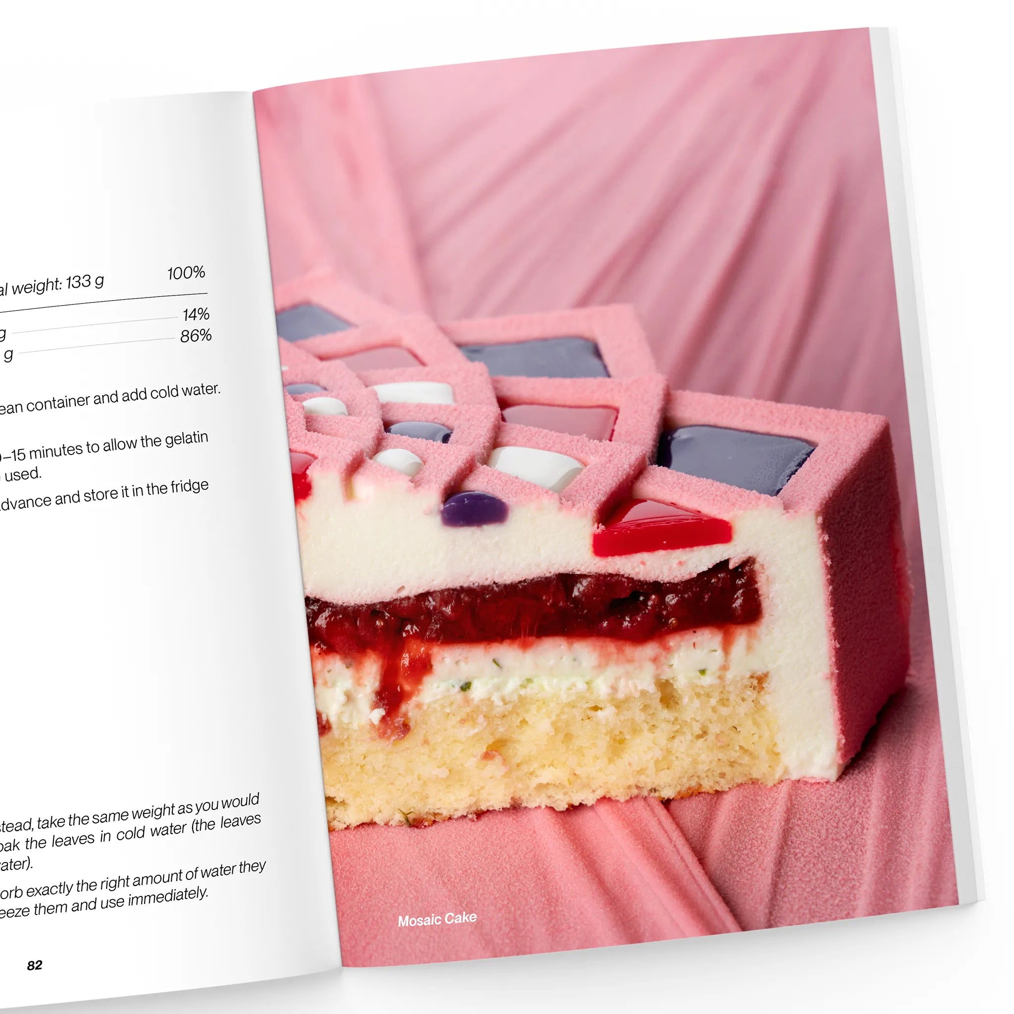 Mosaic cake recipe