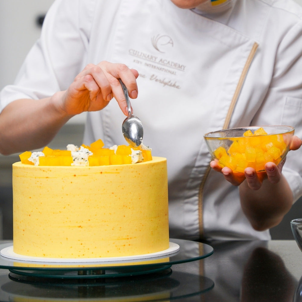 pear saffron filling