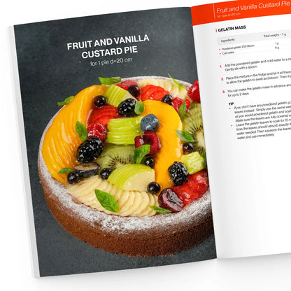fruit and vanilla custard pie