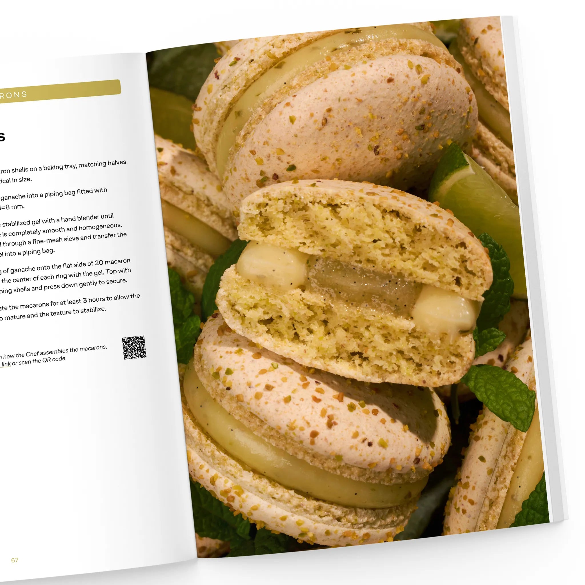 Bergamot Macarons recipe