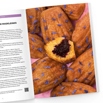 Bilberry Madeleines recipe