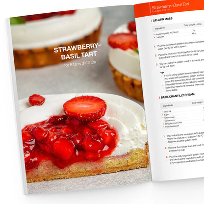 Strawberry-basil tart recipe