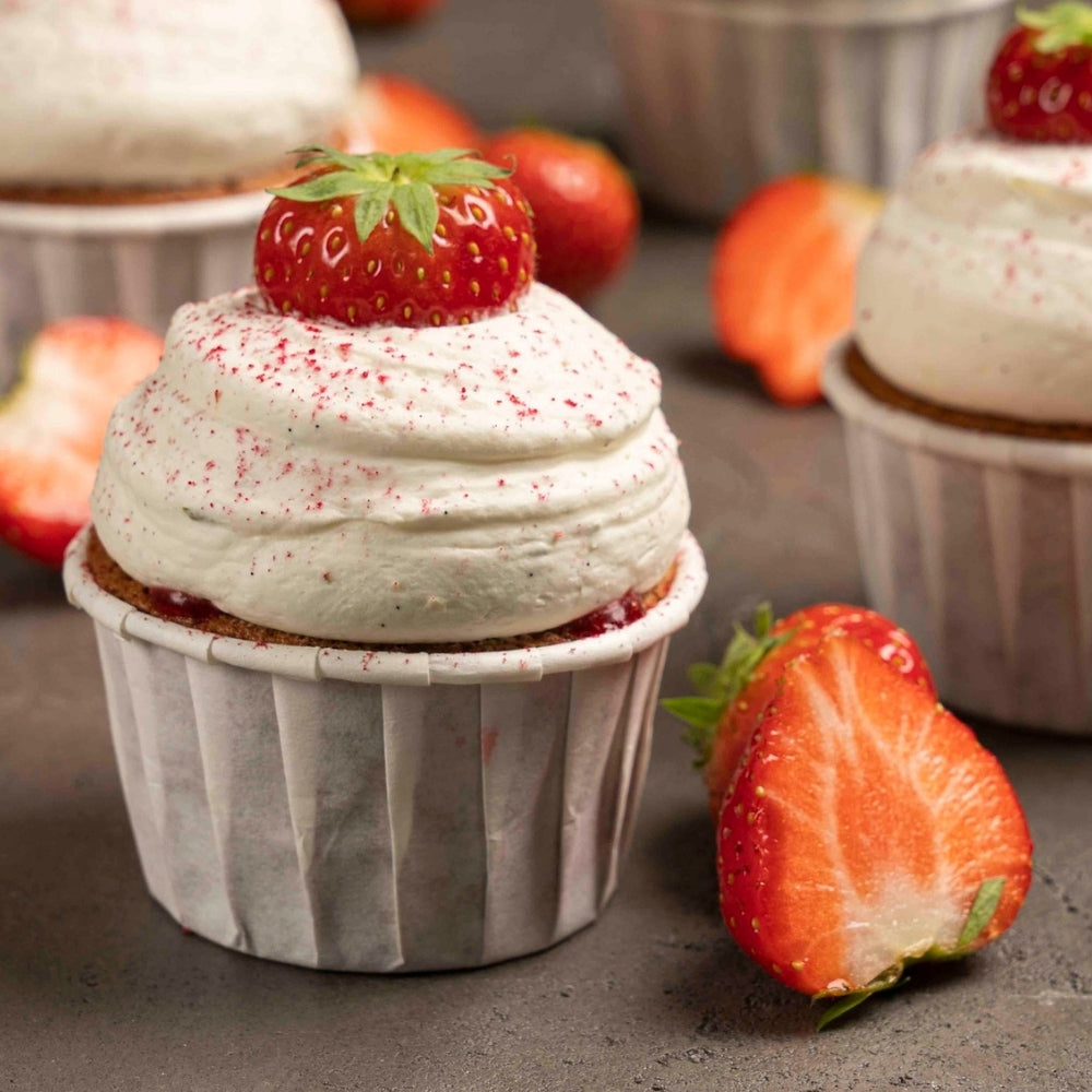 fresh strawberry dessert