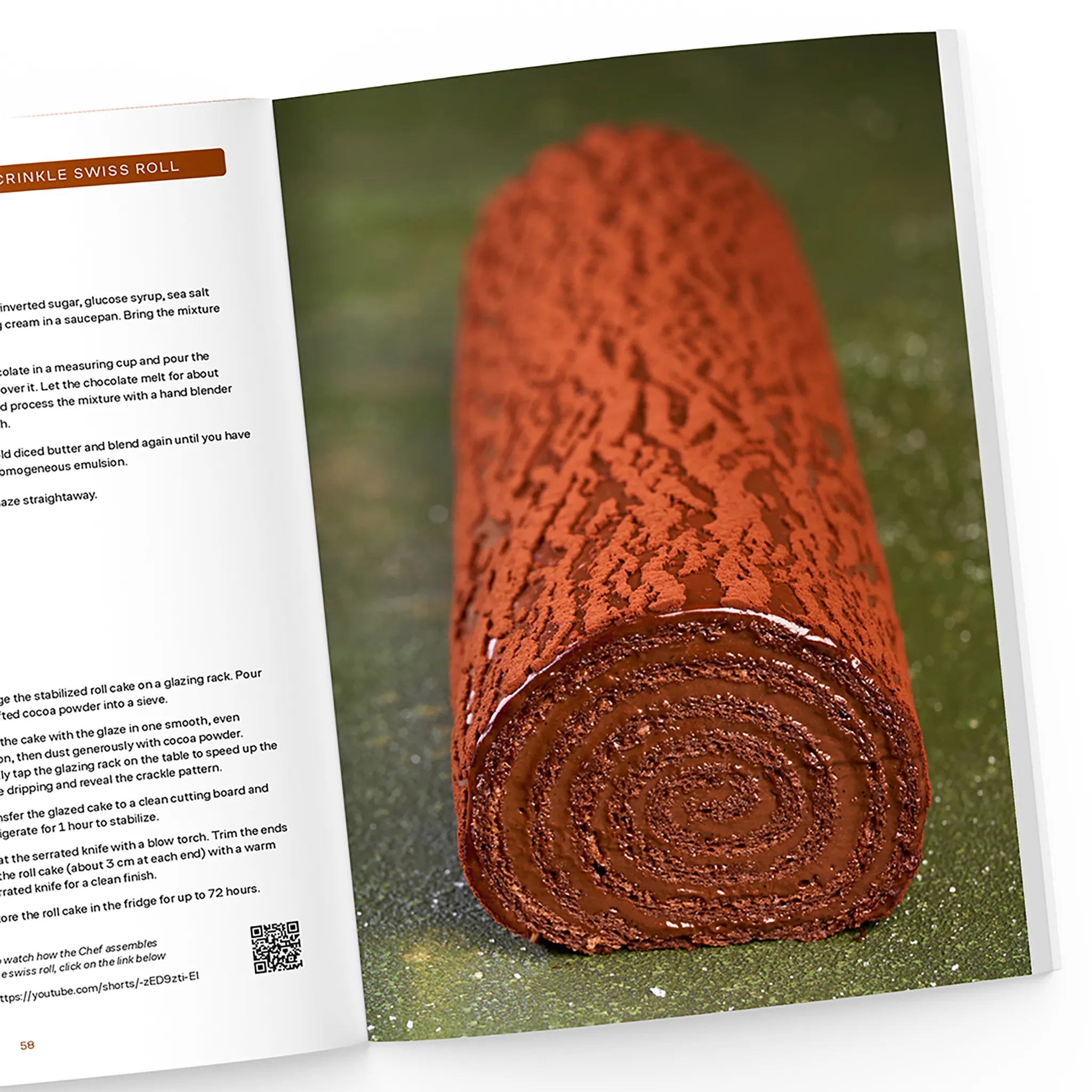 chocolate swiss roll 