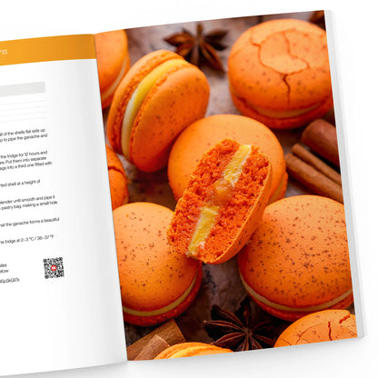 Pumpkin spice macarons recipe