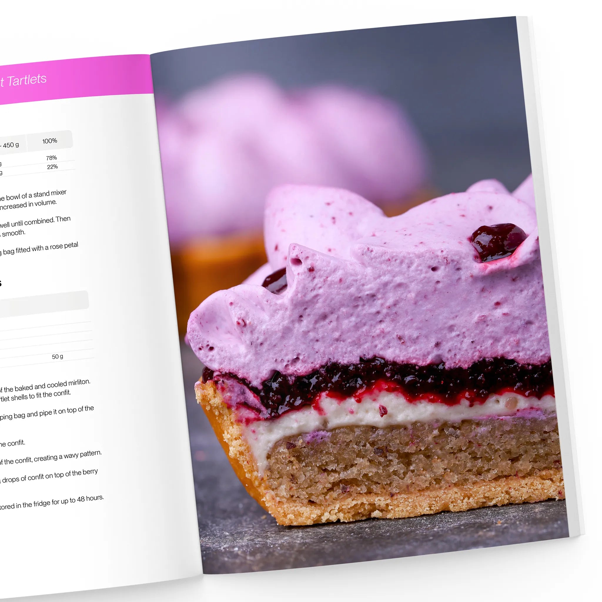 blackcurrant and chestnut tartlets recipe