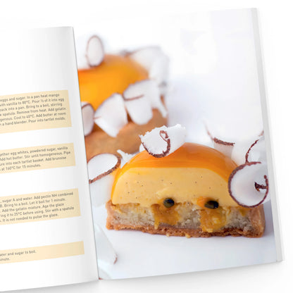 Tartlet with coconut, mango and passion fruitv recipe