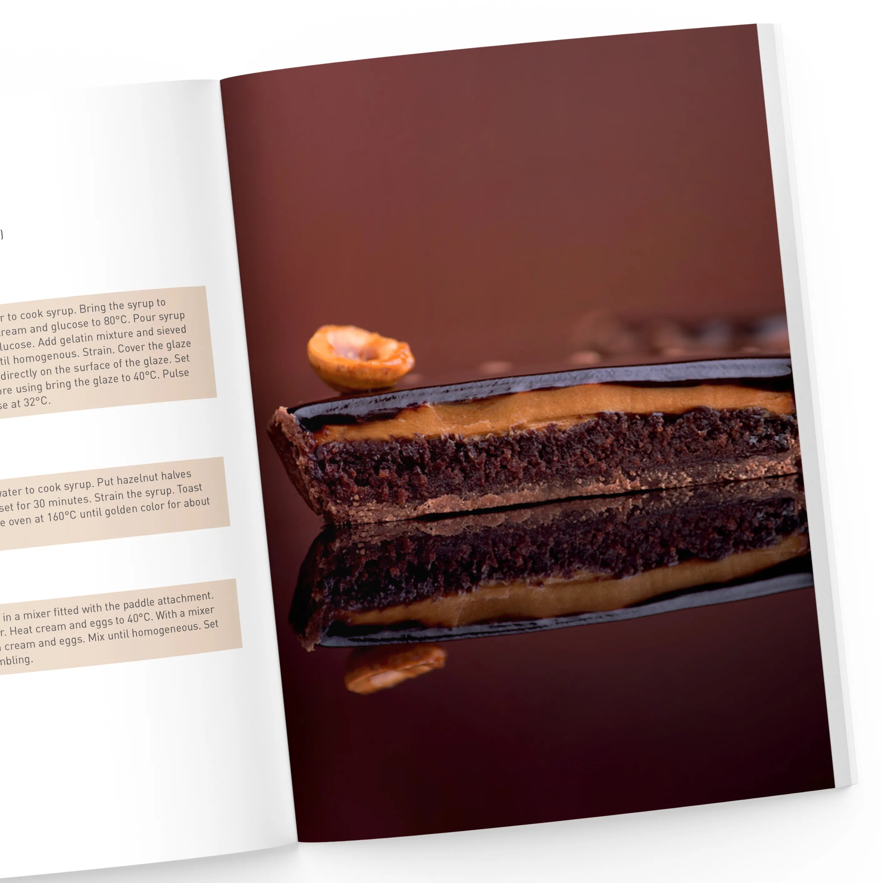Tartlet with chocolate