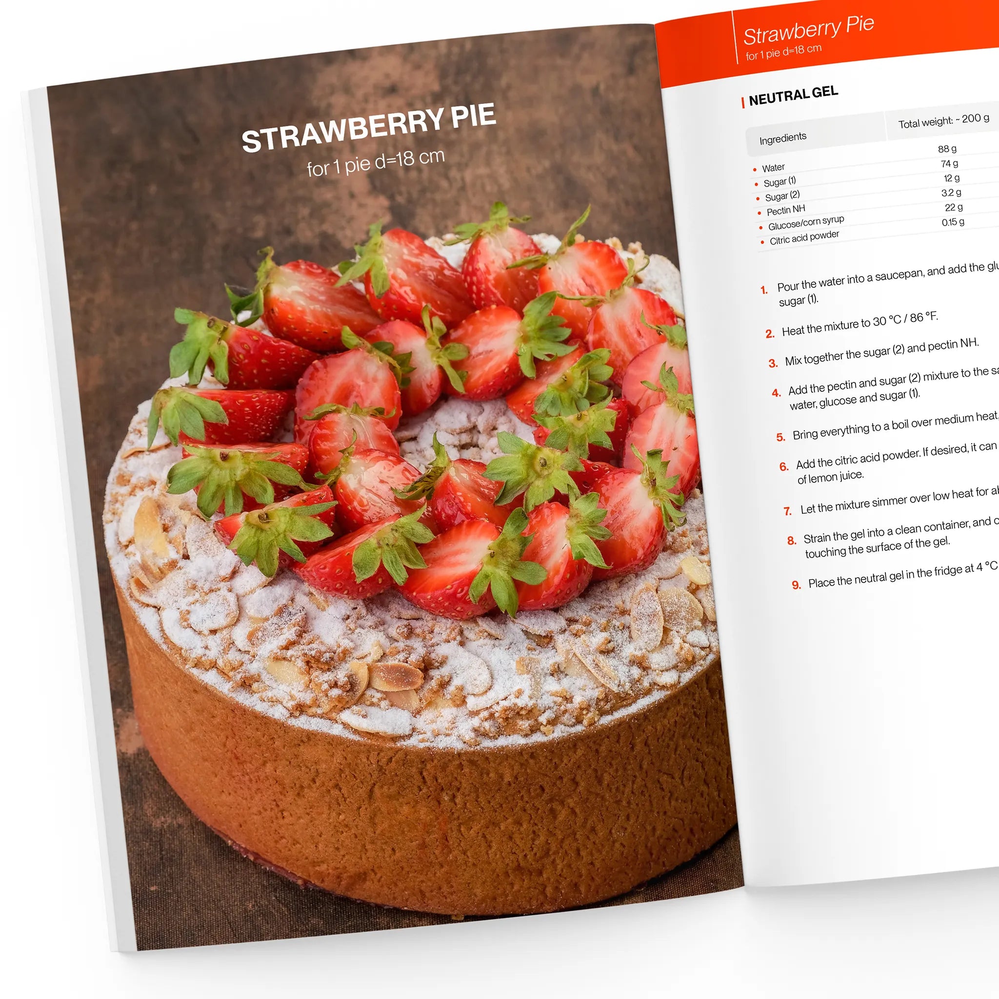Strawberry pie