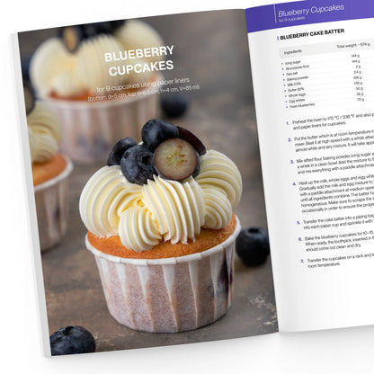 Blueberry cupcake