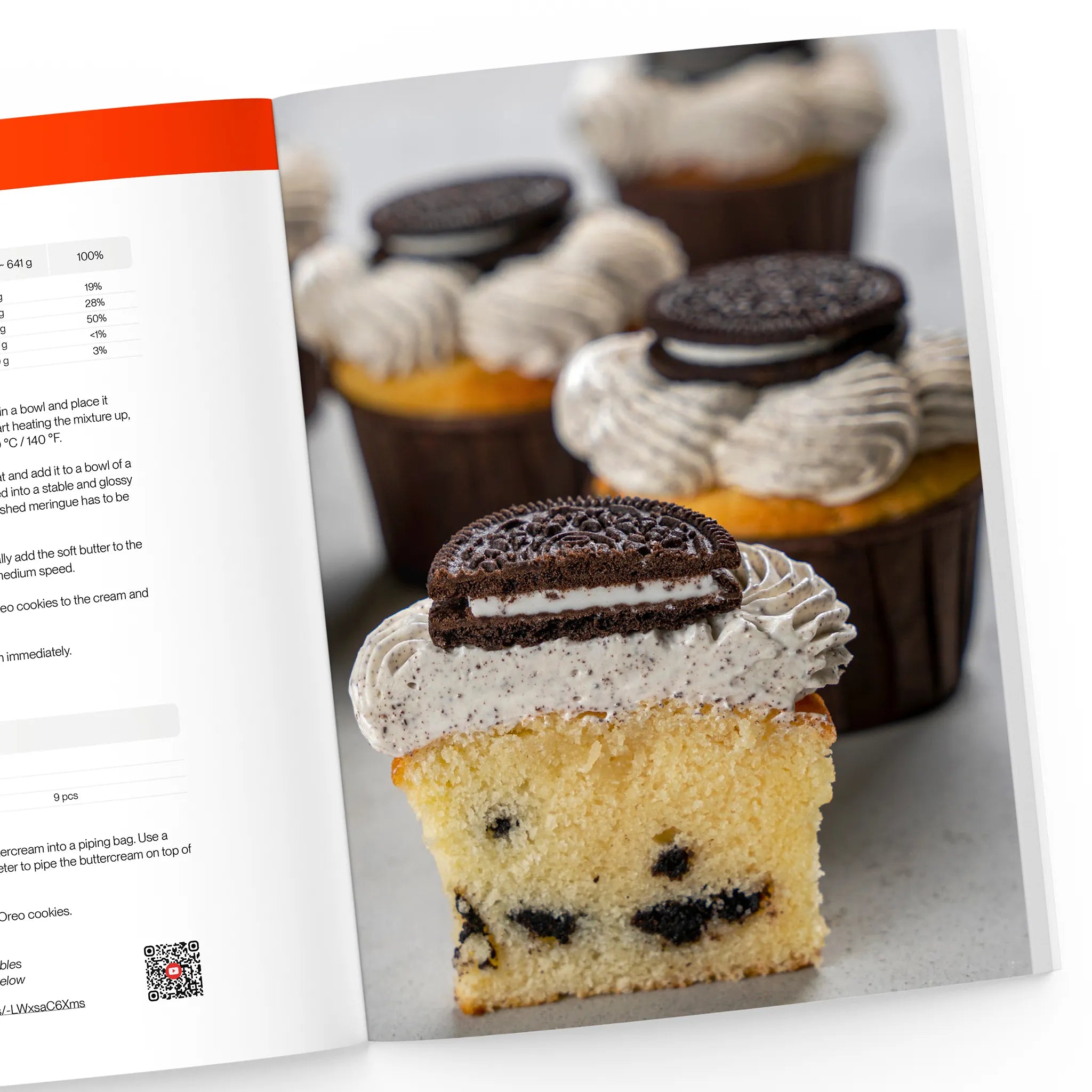 Oreo cupcake recipe