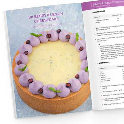 Bilberry & Lemon Cheesecake