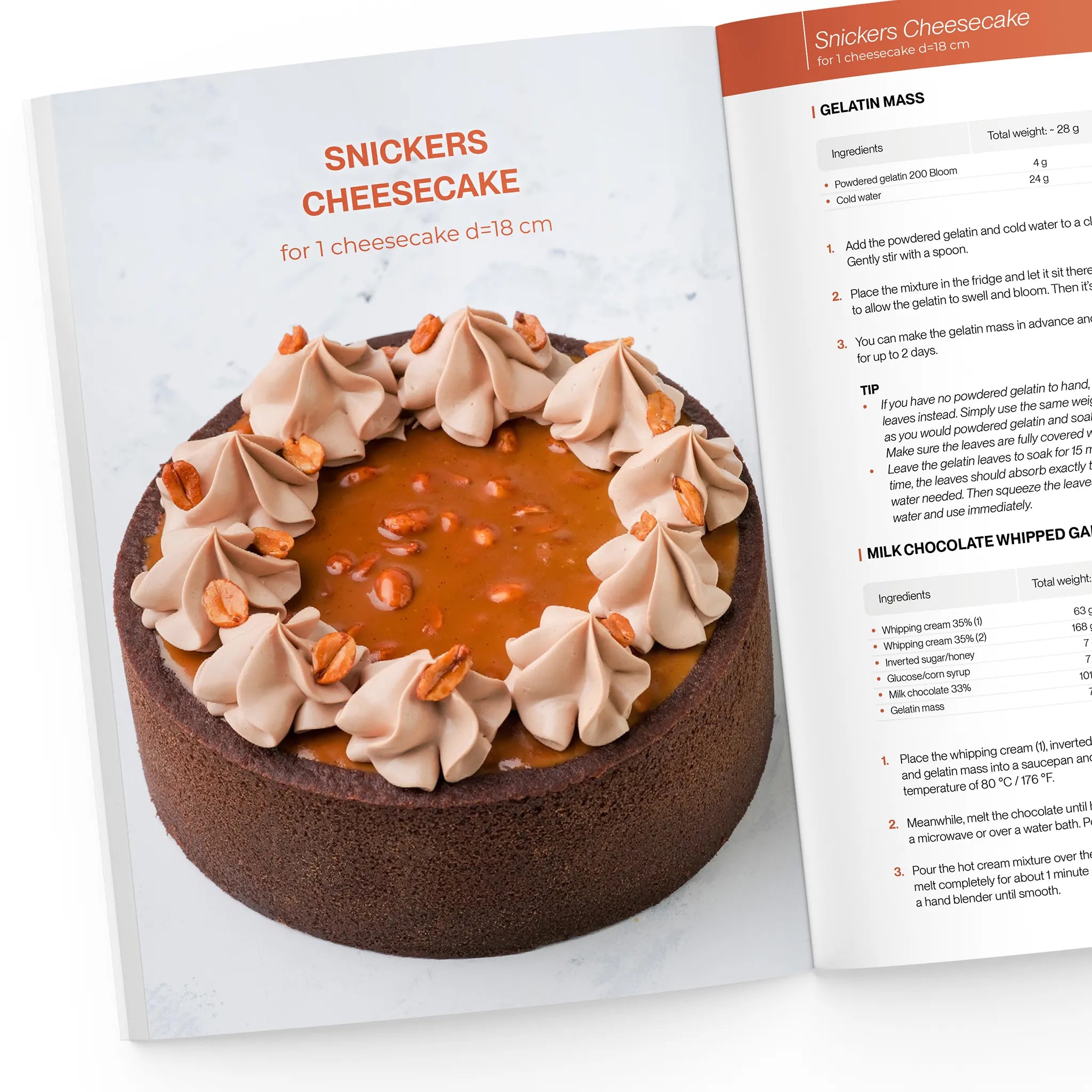 Snickers cheesecake