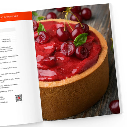 sour cherry and tonka bean cheesecake recipe