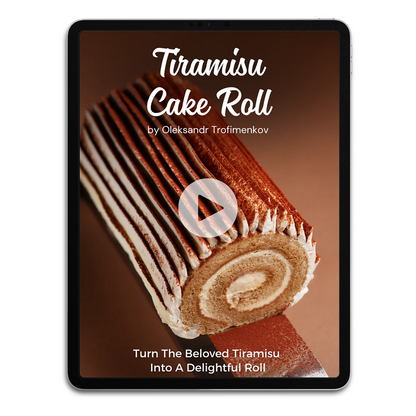 Tiramisu Cake Roll