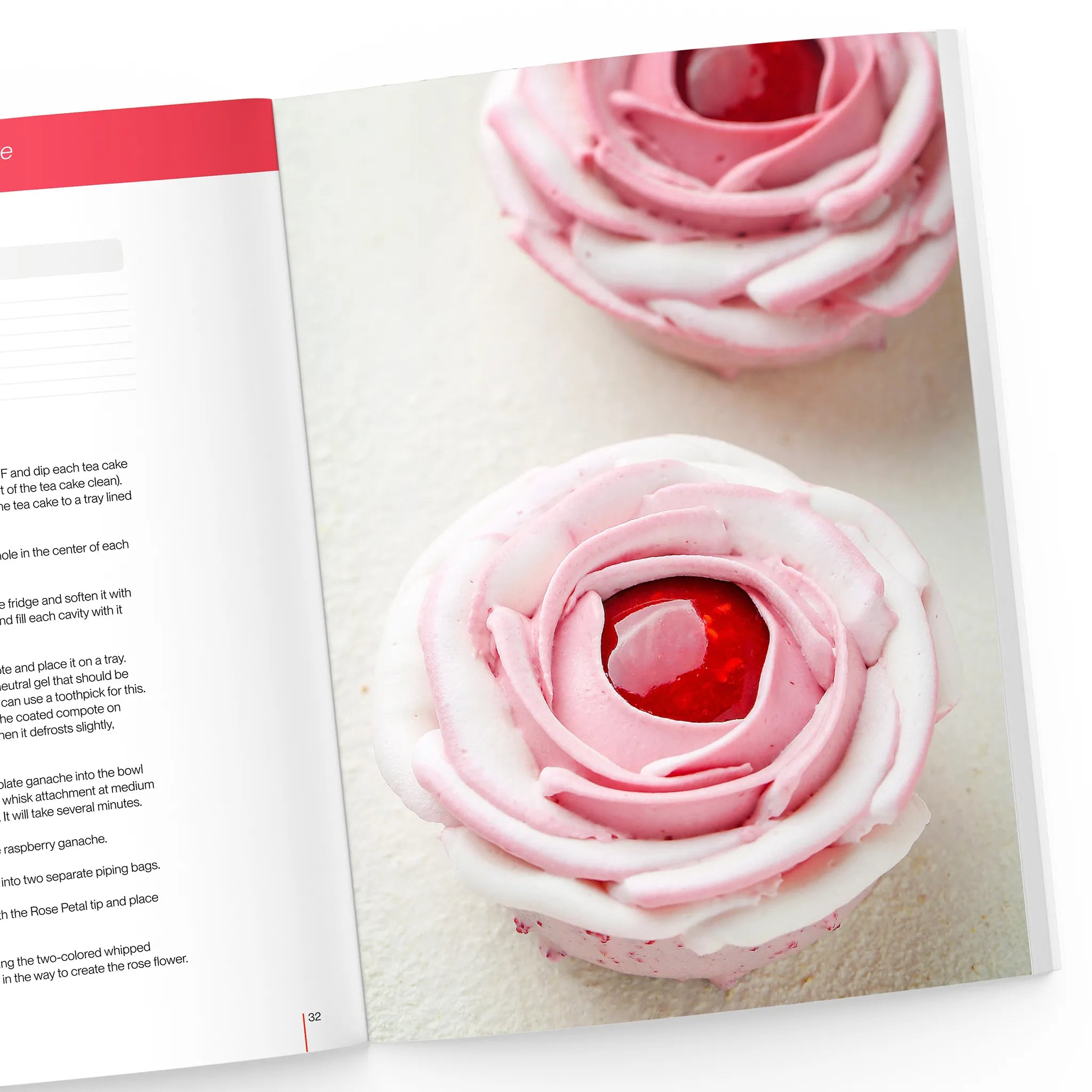 Raspberry Rose Tea Cake recipe
