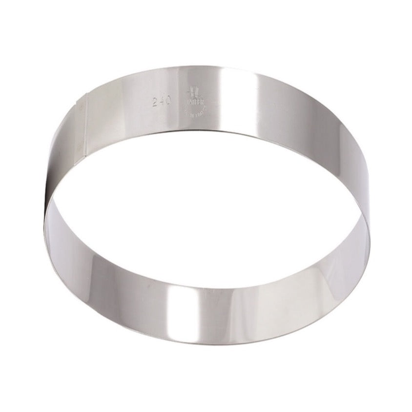 [square-20260422] Stainless Steel Circle Cake Frame Height 3.5 cm