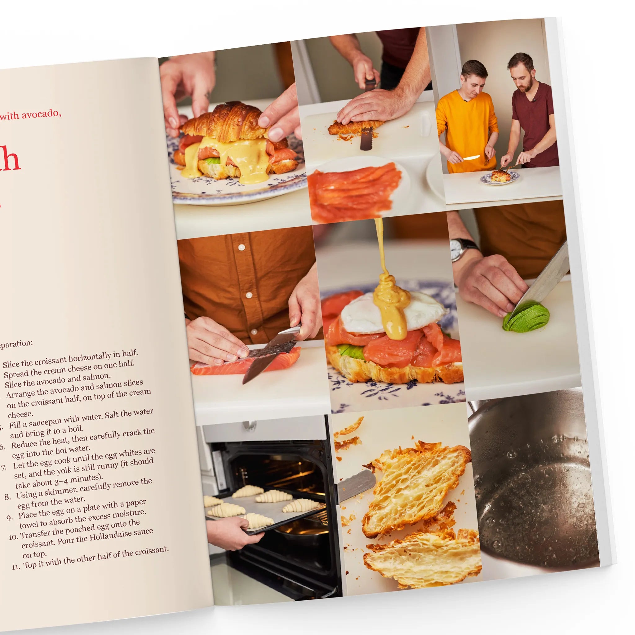 Le Croissant Bénédicte recipe