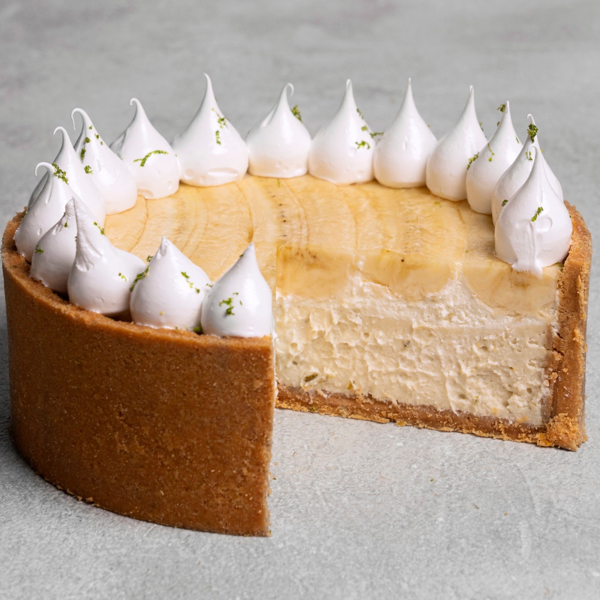 Banana and Lime Cheesecake by Oleksandr Trofimenkov Video Class