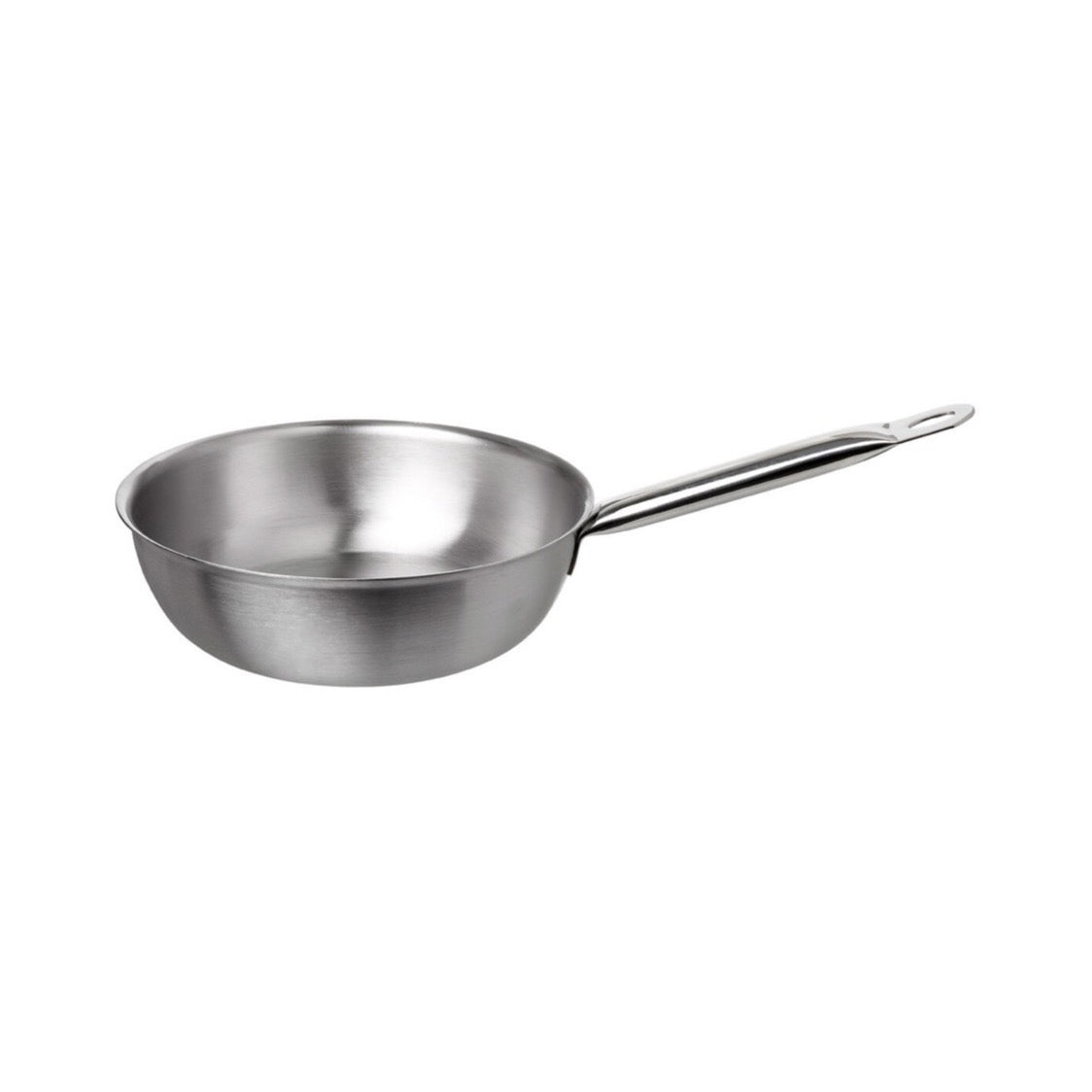 [square-20260422] Excellence Stainless Steel Splayed Sauté Pan