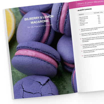 Bilberry & Lemon Macarons