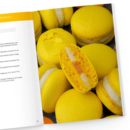 Yuzu, apricot, and ginger macaron recipe